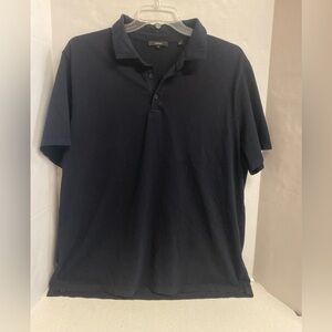 Vince Navy Polo Shirt Size XXL
